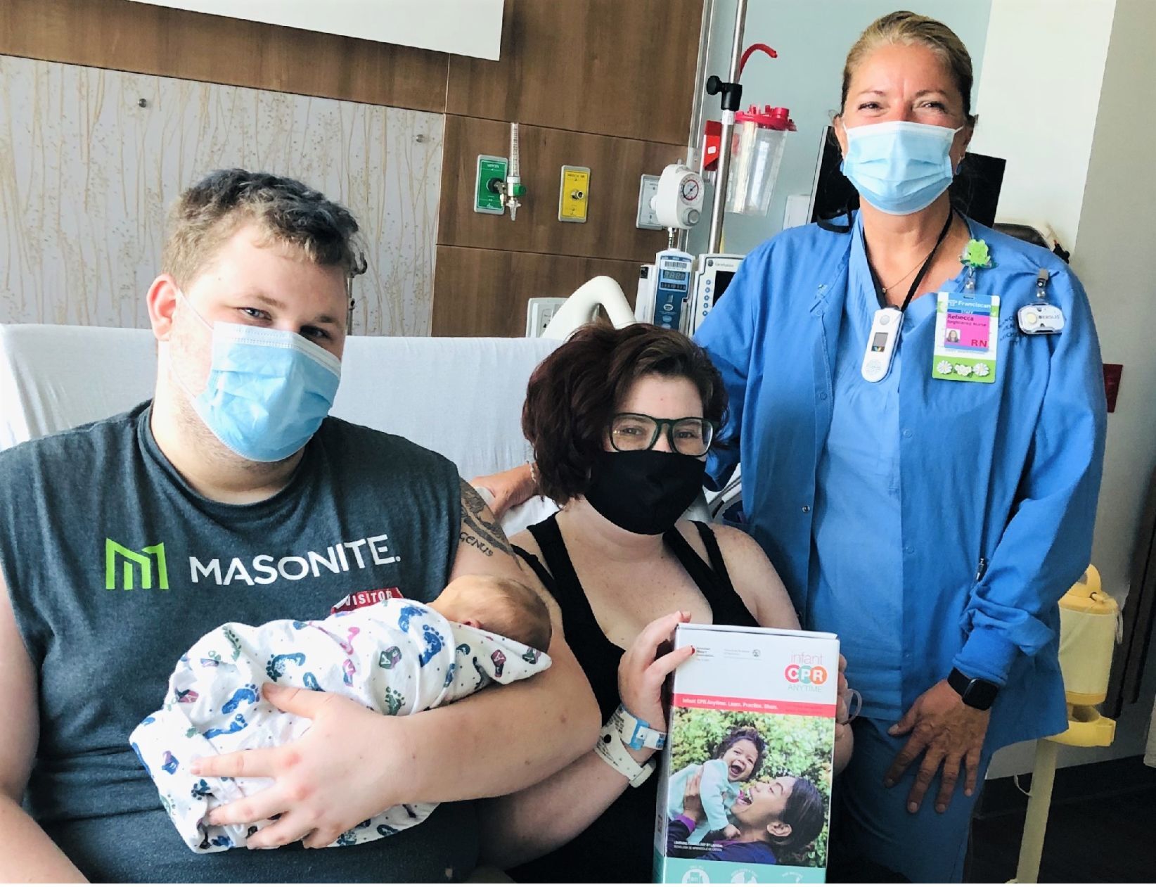 Horizon Bank and American Heart Association donate infant CPR kits to local hospital